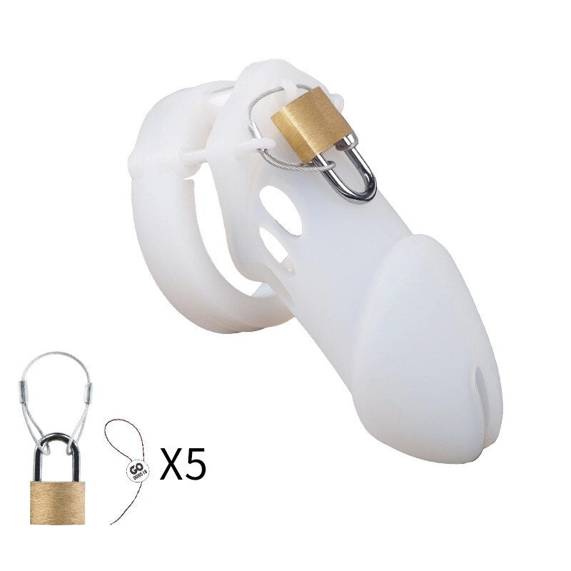 Silicone Chastity Cock Cage
