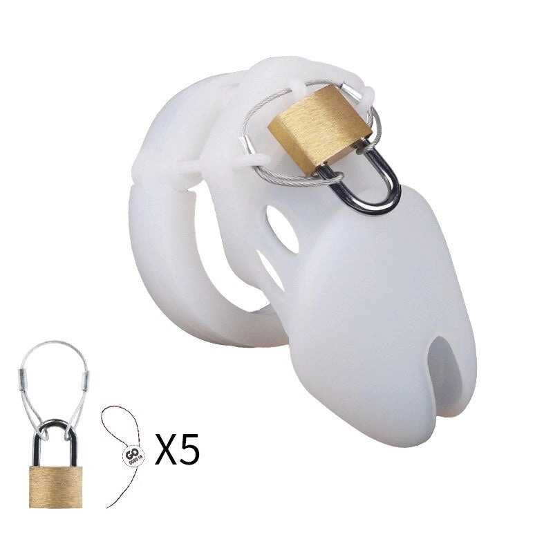 Silicone Chastity Cock Cage
