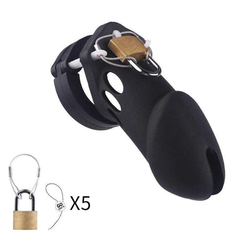 Silicone Chastity Cock Cage