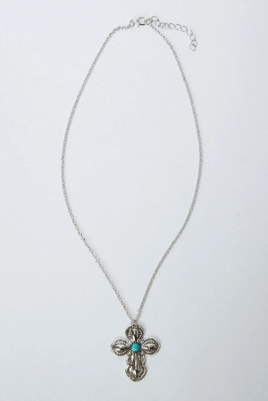 Silver Cross Necklace