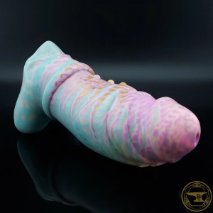 |SOLD OUT| Medium Ogre, Medium 00-50 Firmness, Golden Vein Pastel Rainbows, 6195