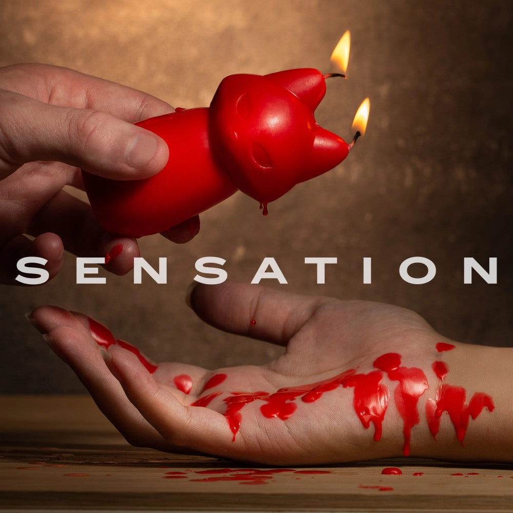 Temptasia By Blush® | Fox Drip Candle - Red