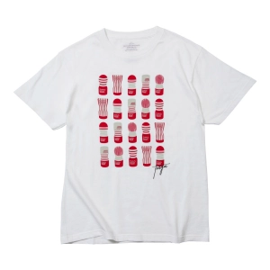 TENGA 20 CUPS T-Shirt [White]