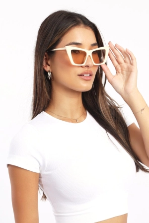 White Fashion Sunglasses