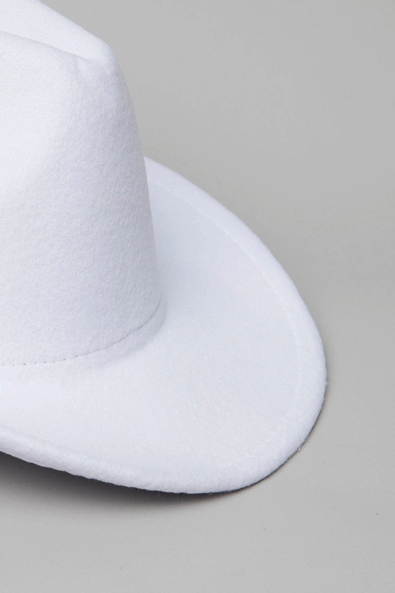 White Festival Cowboy Hat