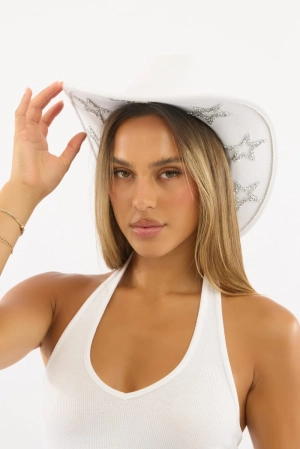 White Star Festival Cowboy Hat