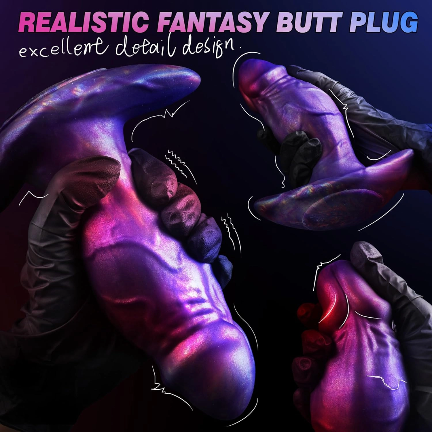 Yula 8.07 Anal Stretcher XL Butt Plug Large Anal Plug - Laphwing